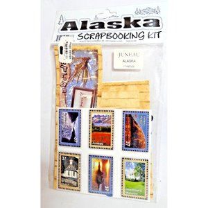 Juneau Alaska Scrapbook Kit Stamps 17-Pc Governor's Mansion St Nicholas Church